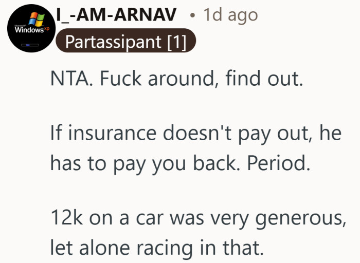 Generosity only stretches so far when it’s met with reckless choices.