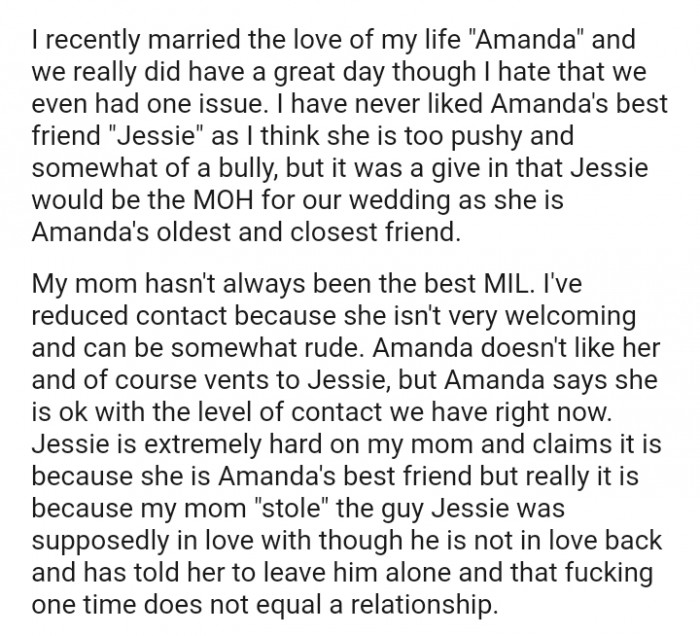 The OP reduced contact because his mother isn't very welcoming and can be somewhat rude.