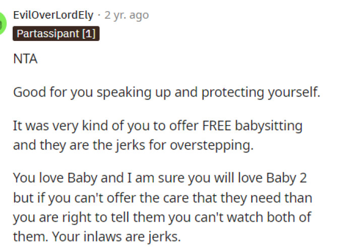 She should feel happy for stepping up because she got herself out of a position that could have been very detrimental.