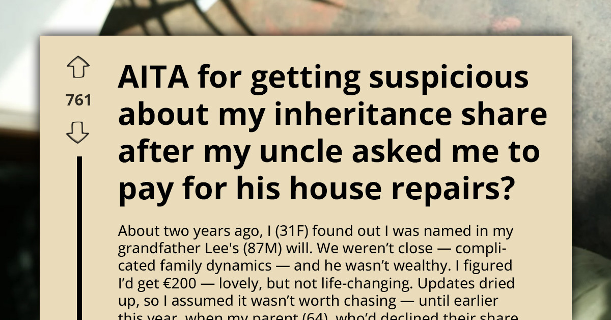 An Unexpected Inheritance Turns Suspicious After A Family Money Request