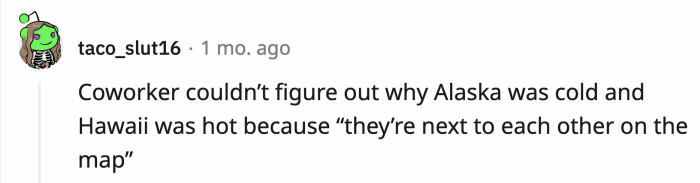 2. Obviously, the square borders separating them on the map dictate the climate in the two states
