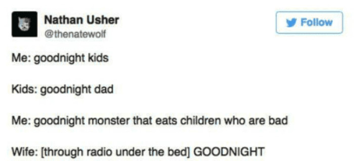 3. Monster that eats children who are bad