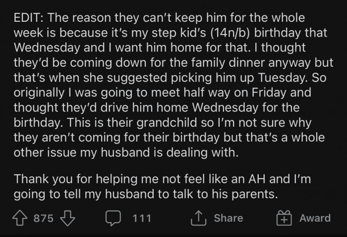 Op eventually modified the post to include an 