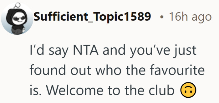 Finding out where you stand in the family dynamic can hit harder than the original issue.