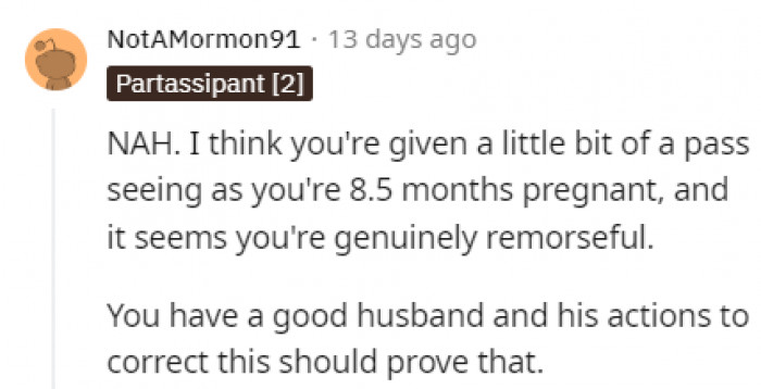 Sounds like a good husband