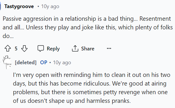 Well, after reading this, it seems like communication might be an issue here after all.