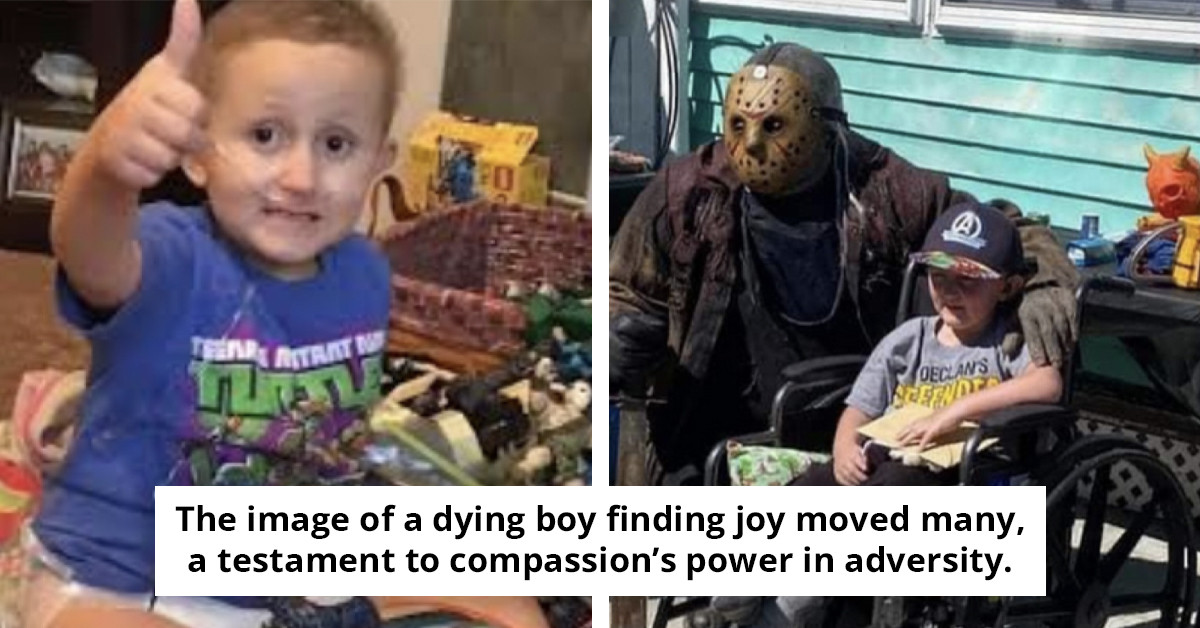 Heartwarming Story of a Terminally Ill Boy Finding Comfort in a Jason Voorhees Cosplayer