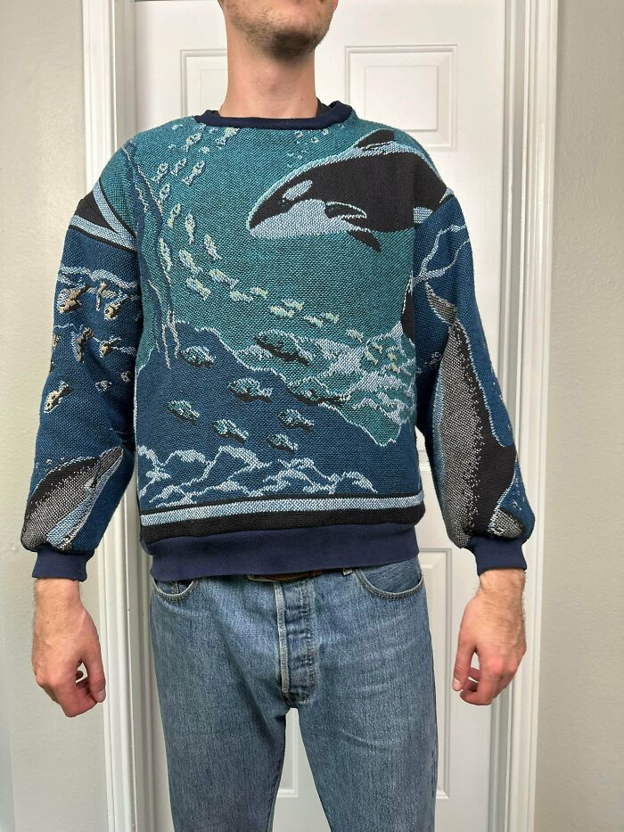 "Some Ocean Themed Clothes I Made :)"