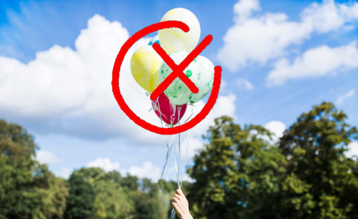 Outdoor balloon releases are not permitted in Texas.