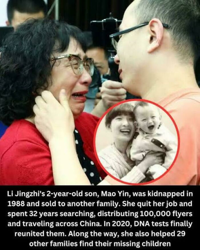 "Mother Reunited With Son After 32 Years Of Searching"