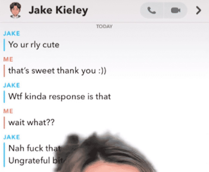 How should she have responded?