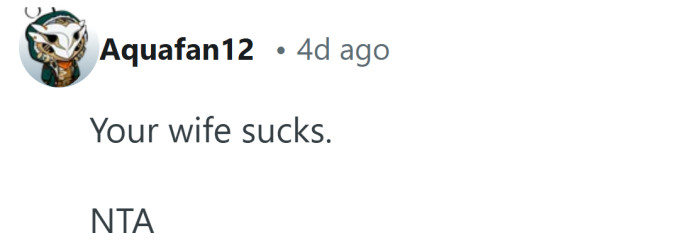 She sucks, that is all.