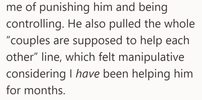 This is where helping starts to feel like leverage instead of partnership.