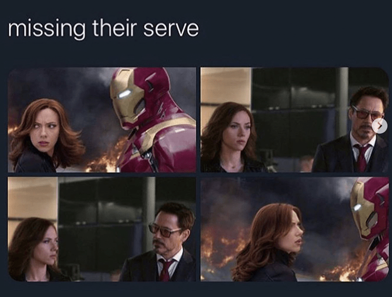 22. That widow's look