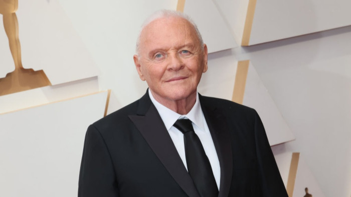 Anthony Hopkins speaking publicly, addressing estranged daughter remarks and moving on.