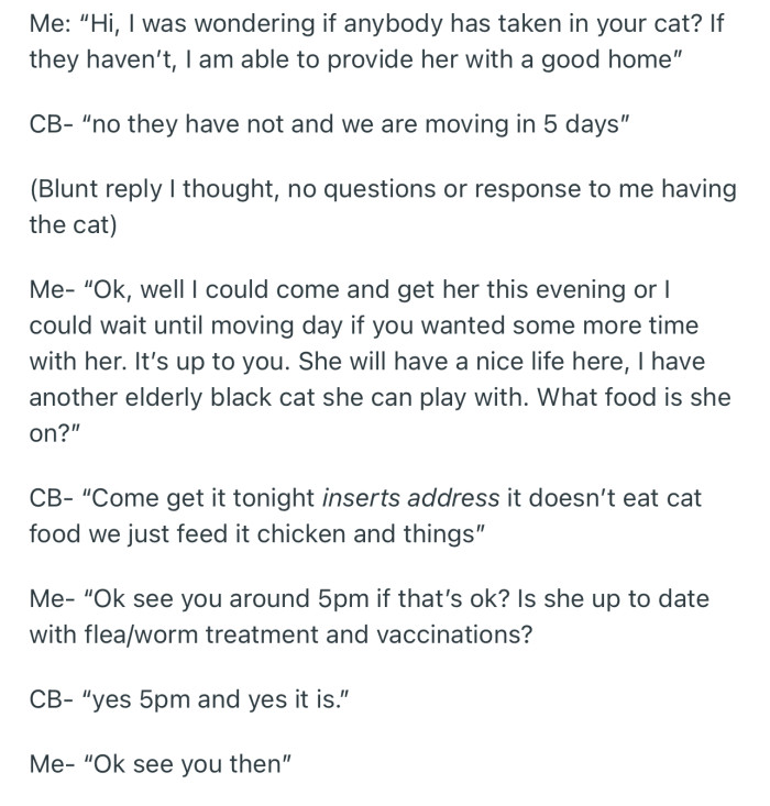 Here’s How the Conversation Went