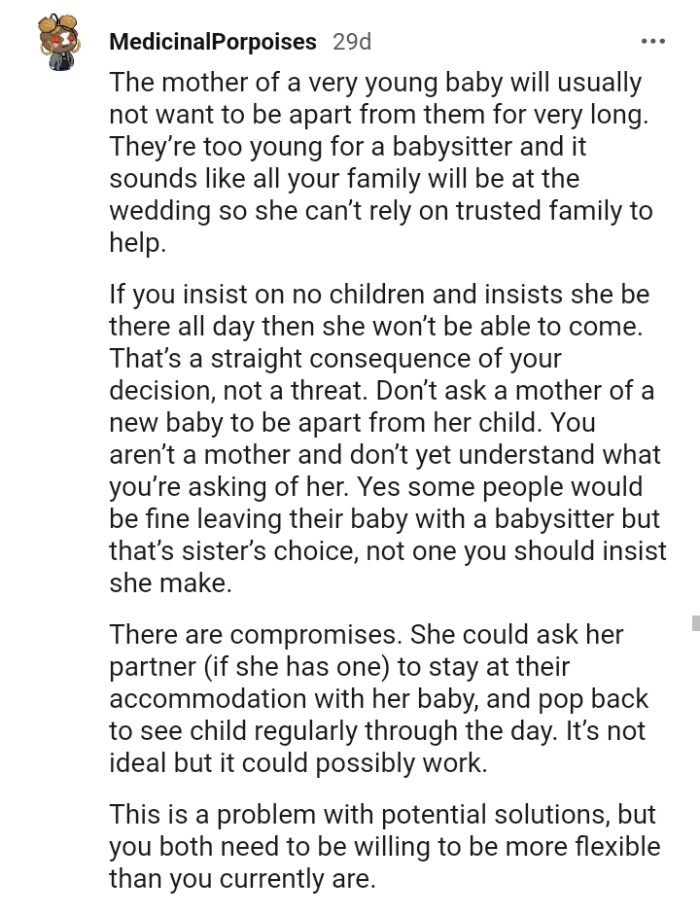 That is a straight consequence of the OP's decision, not a threat