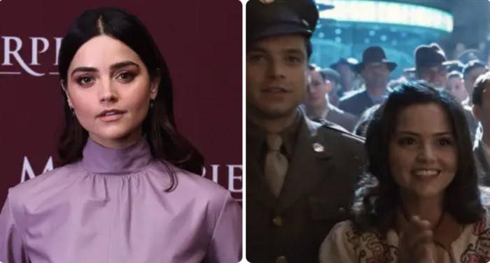 6. Before becoming the star of Doctor Who, Jenna Coleman starred as Bucky's date in Captain America: The First Avenger.