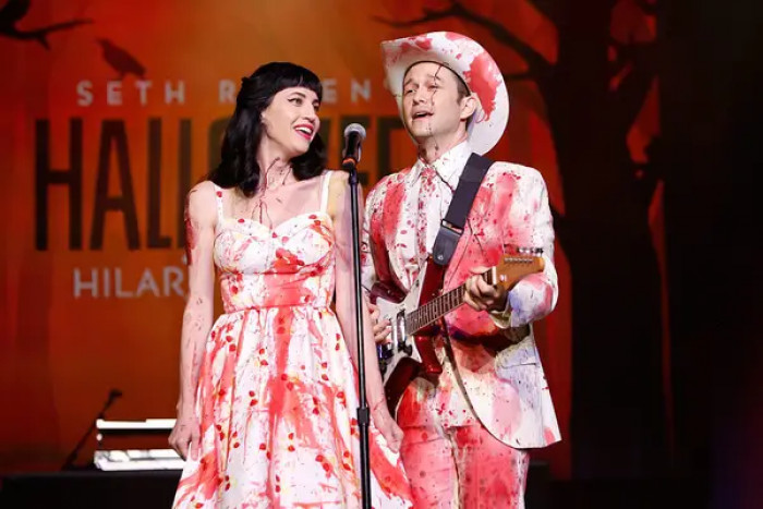 15. Tasha McCauley and Joseph Gordon-Levitt