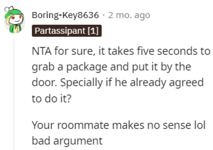 It's just five seconds