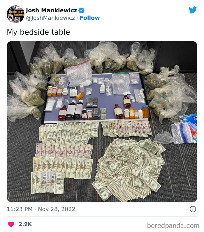 5. I'll go with the tons of cash... Thank you