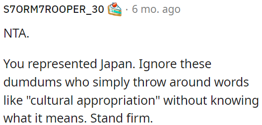 OP should stay confident.