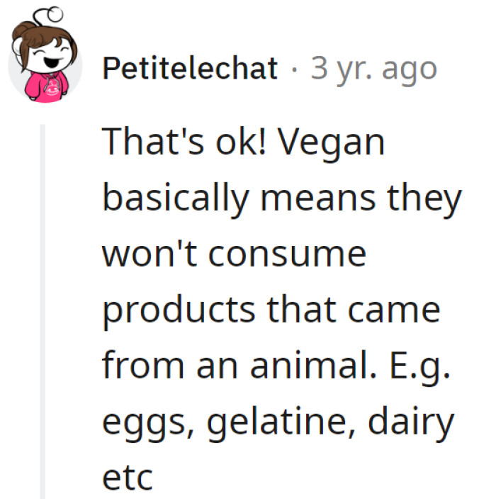 Vegan life: No eggs, no gelatin, no dairy—just a party animals don't attend!