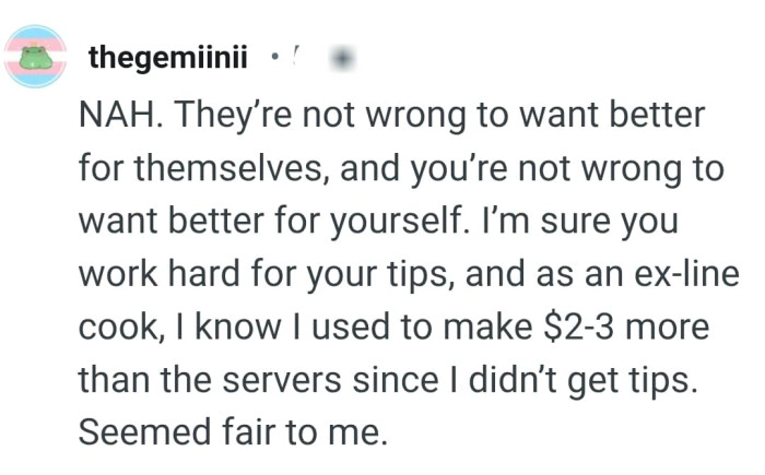 They're not wrong to want something better for themselves