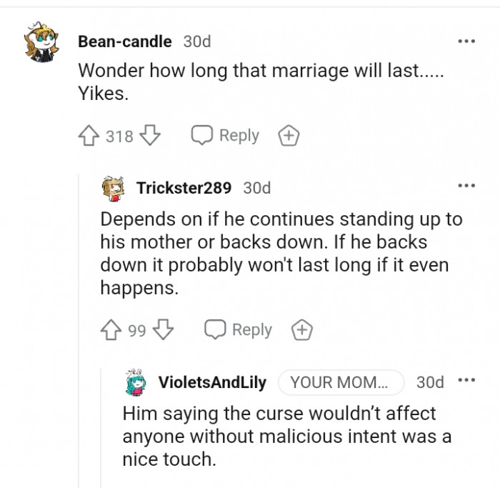 The Curse Won't Affect Anyone with Malicious Intent