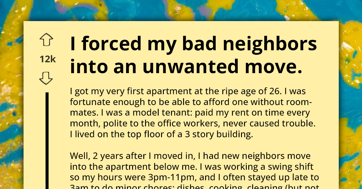 Fed-Up Resident Dishes Out Juicy Payback To Unruly Neighbors By Getting Them Booted From Their Apartment