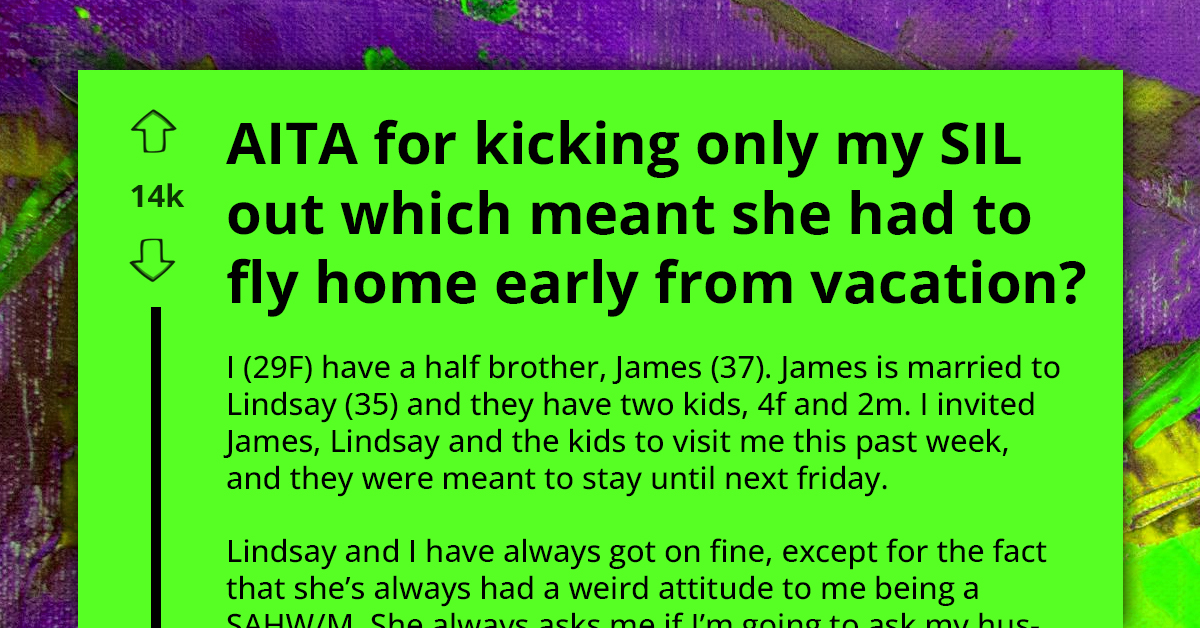 Woman Gets Kicked Out Of Family Vacation After Likening Her Sister-In-Law’s SAHM Benefits To ‘S*x Work’
