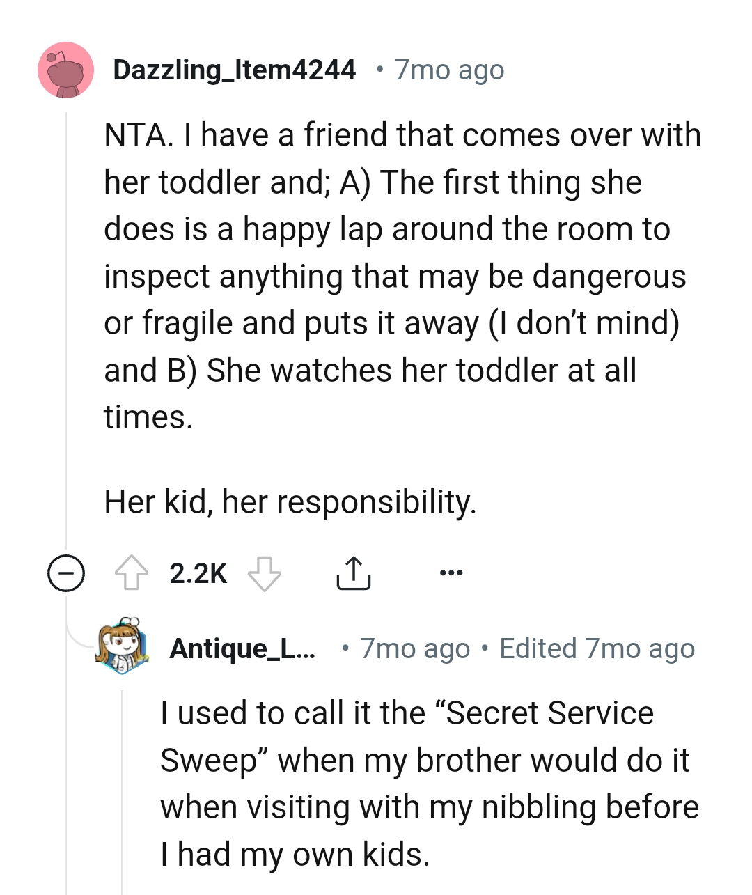 Watching toddlers at all times