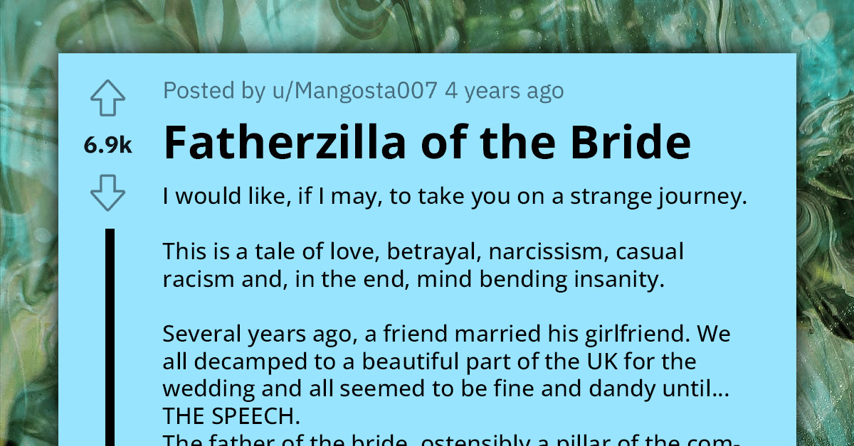 Redditors Witness Bizarre Wedding Scenario Where Bride's Father Self-Promotes On Stage, Marriage Fails Soon After