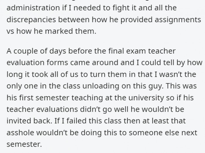 At least some good will come out of it...