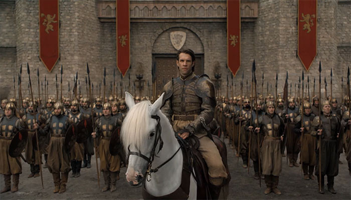 Harry Strickland, commander of the Golden Company.