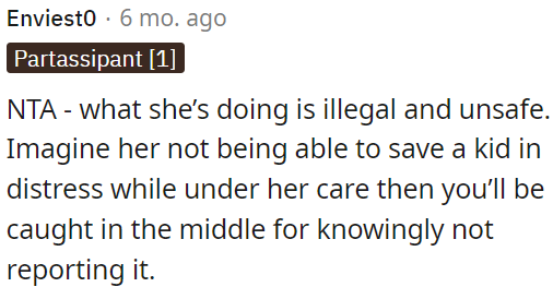 It is illegal and unsafe.