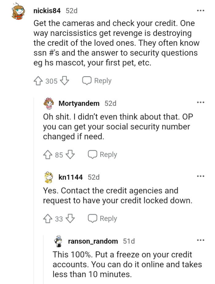 The OP Can Get His Social Security Number Changed If He Wants