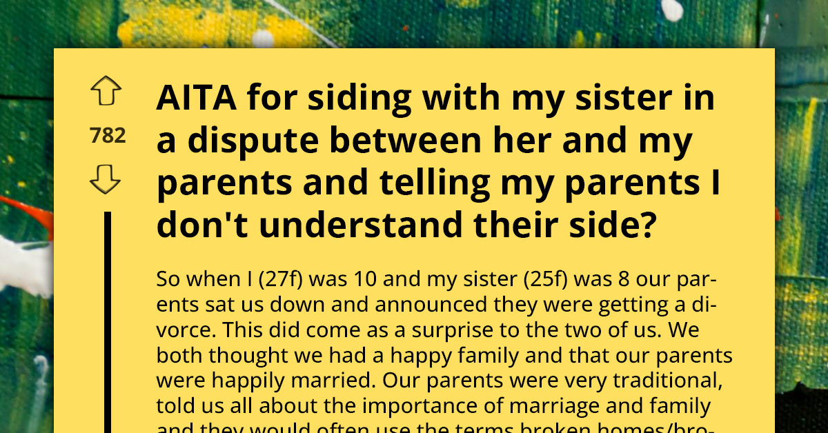 Lady Sides With Her Autistic Sister In Argument With Their Parents, Reminds Them How They Treated Her