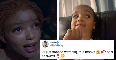 Parents Are Posting Their Daughtes' Reactions To The New "Little Mermaid" Trailer, And We're Not Crying, You Are