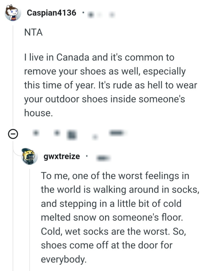 We've gathered some of the most upvoted comments from other Redditors for you to read through below