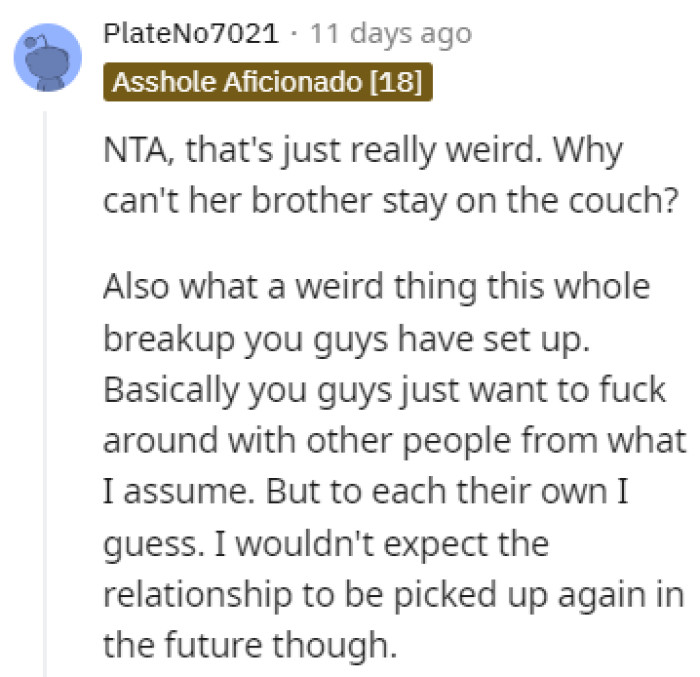 Their Breakup Process Is Odd Too