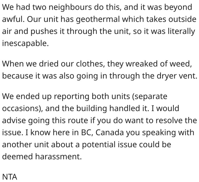 3. Only the building manager can resolve the issue.