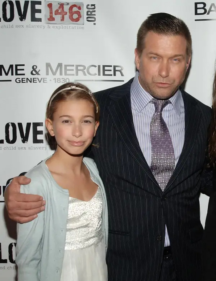 20. Hailey Baldwin, daughter of Stephen Baldwin, back then: