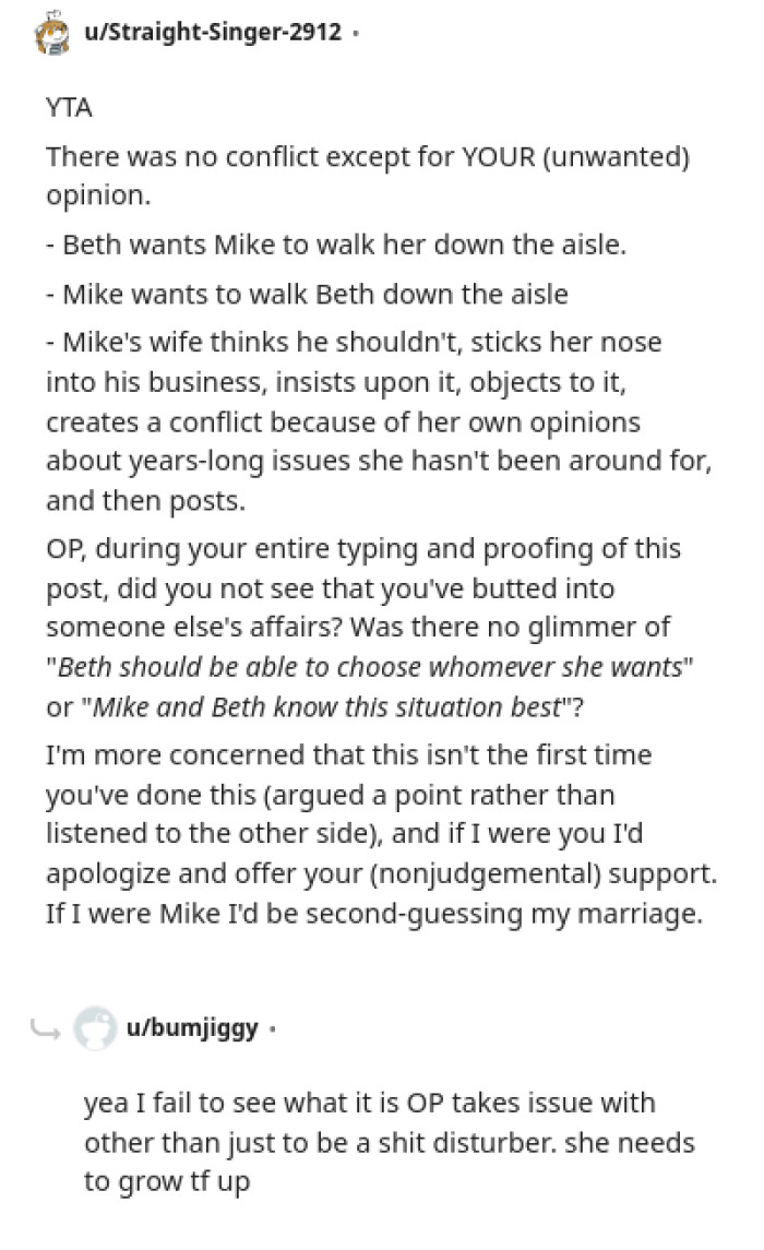 And the Comments Roll In...