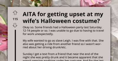 A Halloween Outfit Gone Too Far Leaves One Marriage In Trouble