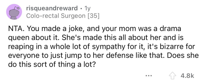 Here's how the Reddit community reacted to u/itswaverlyok's post: