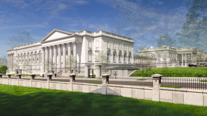 White House ballroom renovation concept showcasing future event space and heritage preservation