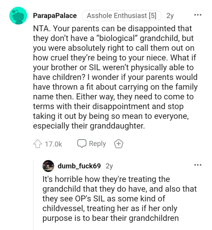 They need to come to terms with things