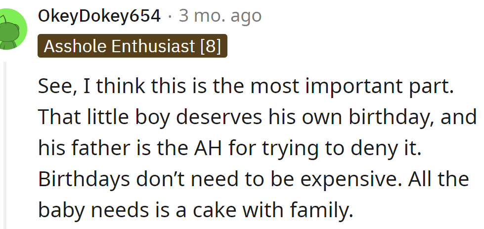 Celebrations don't need to be expensive.