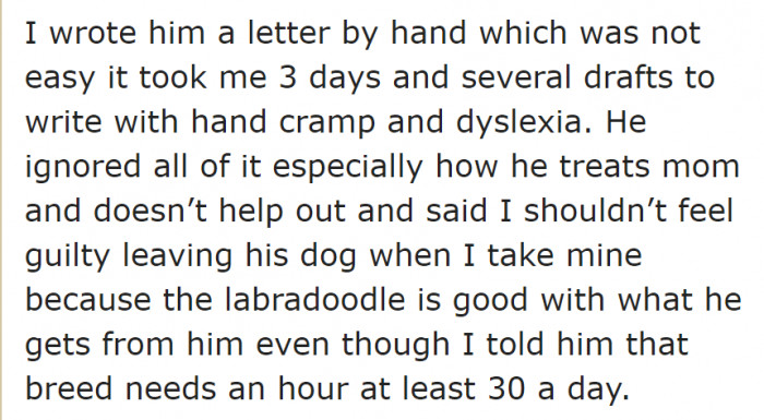 You can hardly consider this man part of the family.